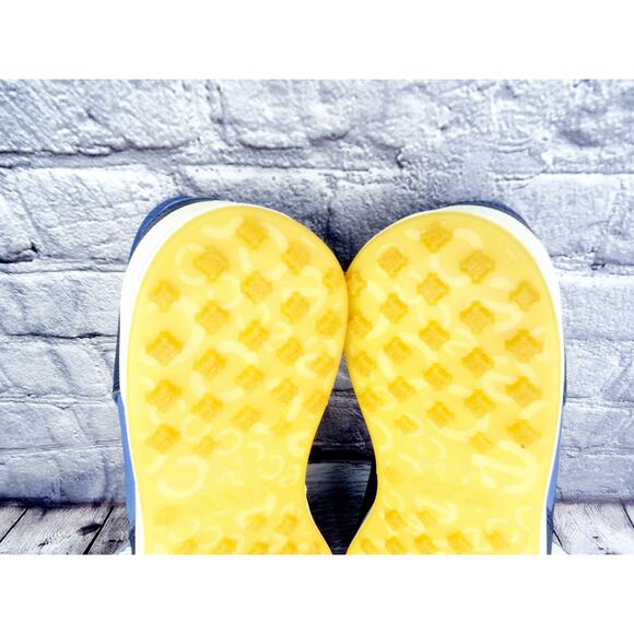 Ecco Golf Shoes Street Retro Blue Women 8 Spikeless Used No Box - Picture 7 of 13